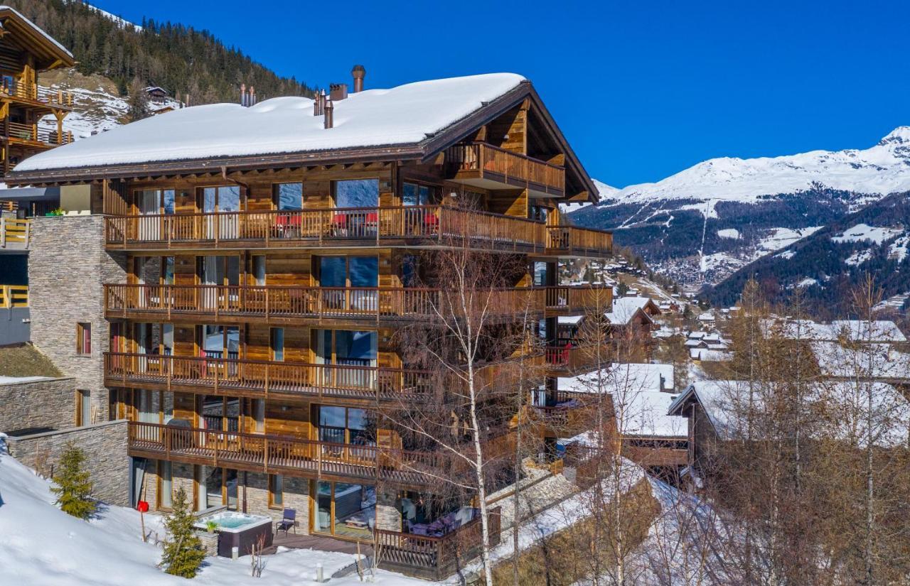 Chalet Les Rahas By Mrs Miggins Grimentz Exteriér fotografie